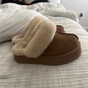 UGG Brown platform Slippers